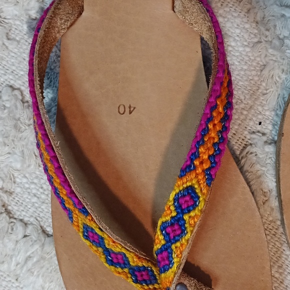 🎈🎈🎈BOGO Elina Lebessi Flip Flops ❤️❤️❤️ - Picture 3 of 6